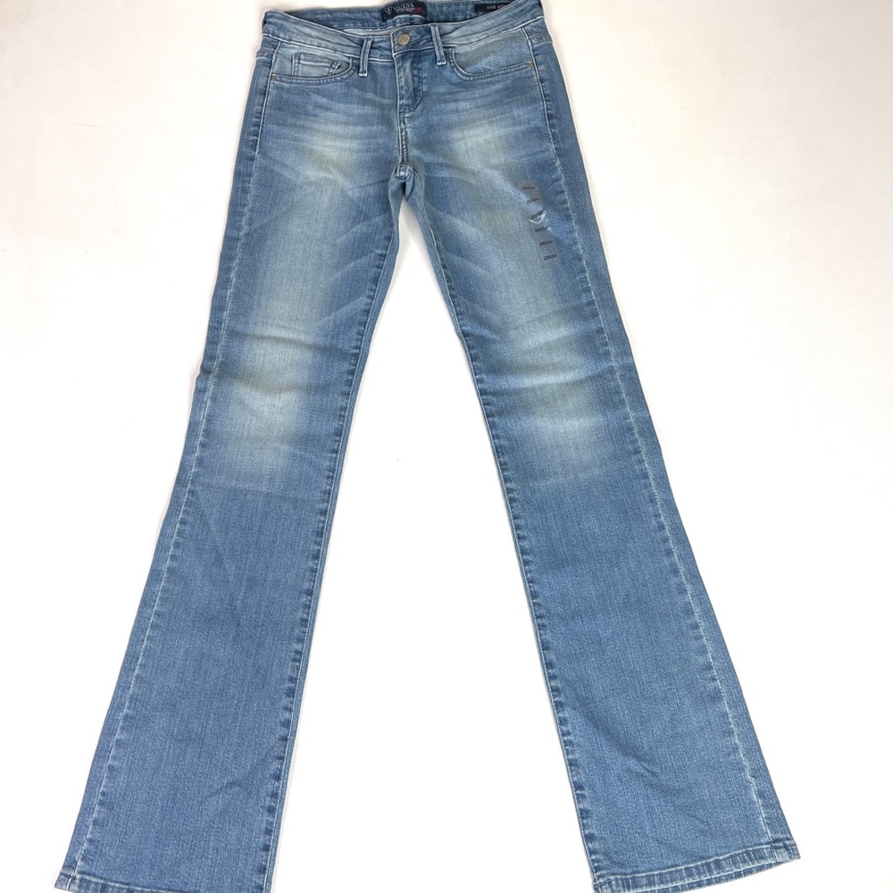 Guess SAMPLE Kate Bootcut Blue Jeans 28/34